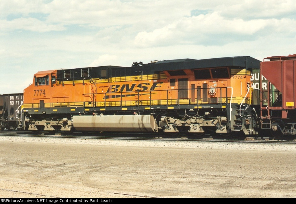Grain train waits for a new crew